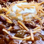 30 minute beef chili