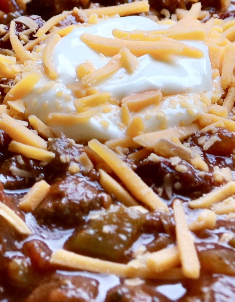 30 minute beef chili