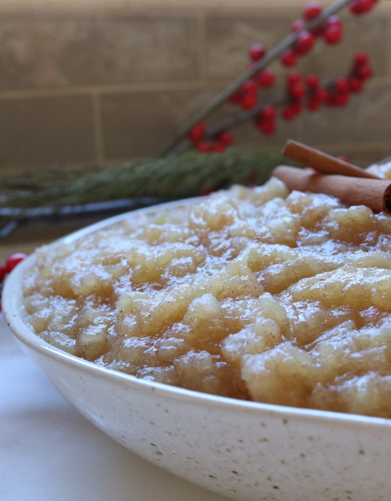 homemade apple sauce