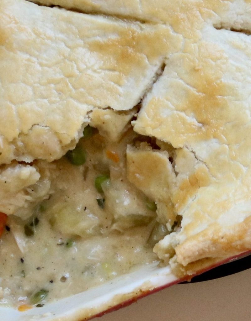 chicken pot pie casserole