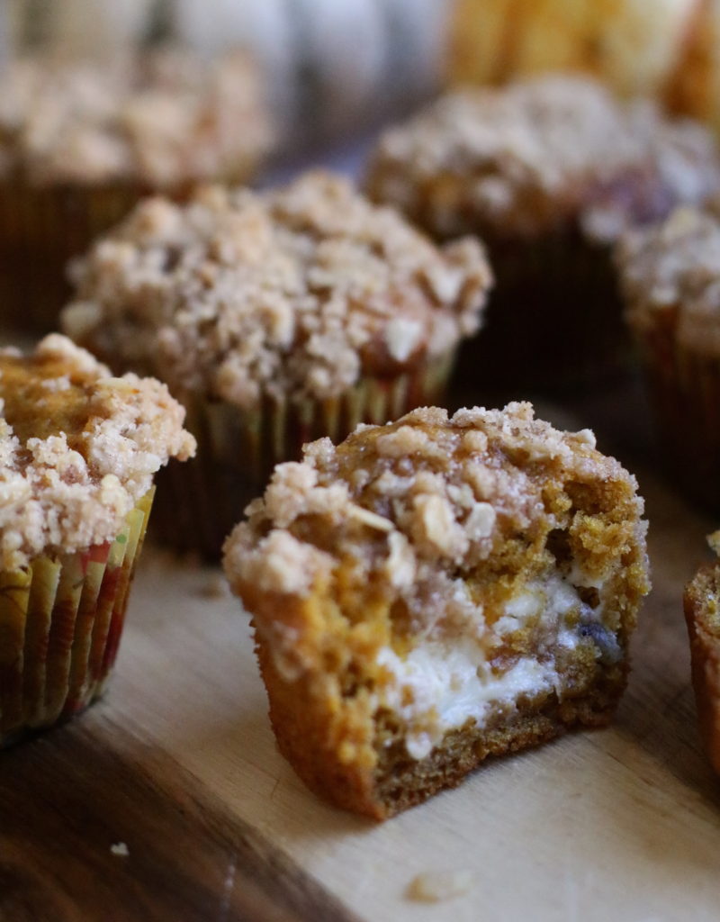 Pumpkin Walnut Cream Cheese Muffins Recipe