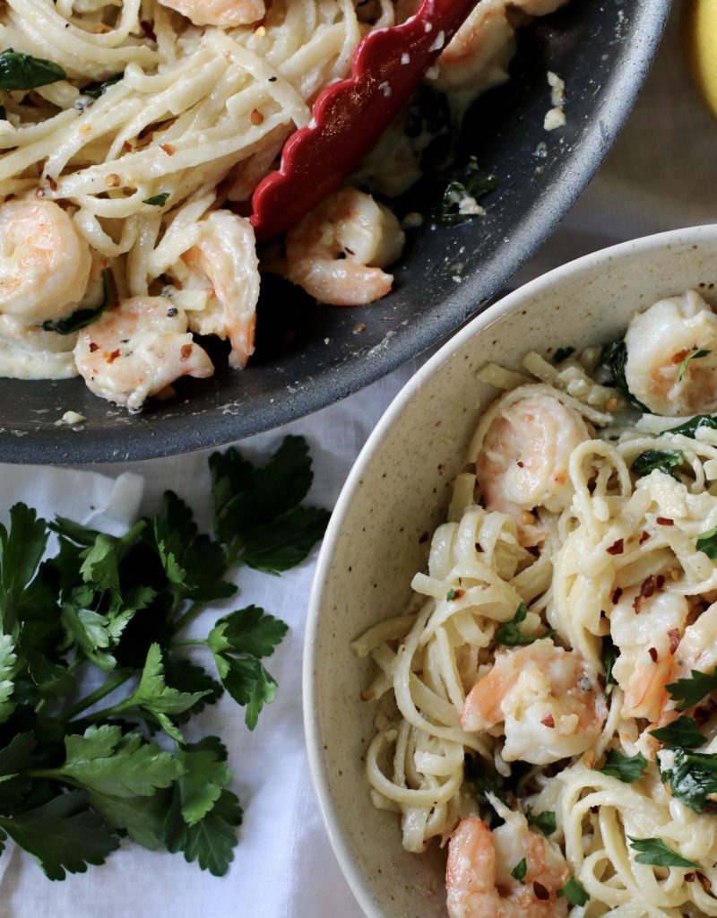 Creamy Shrimp Scampi Recipe