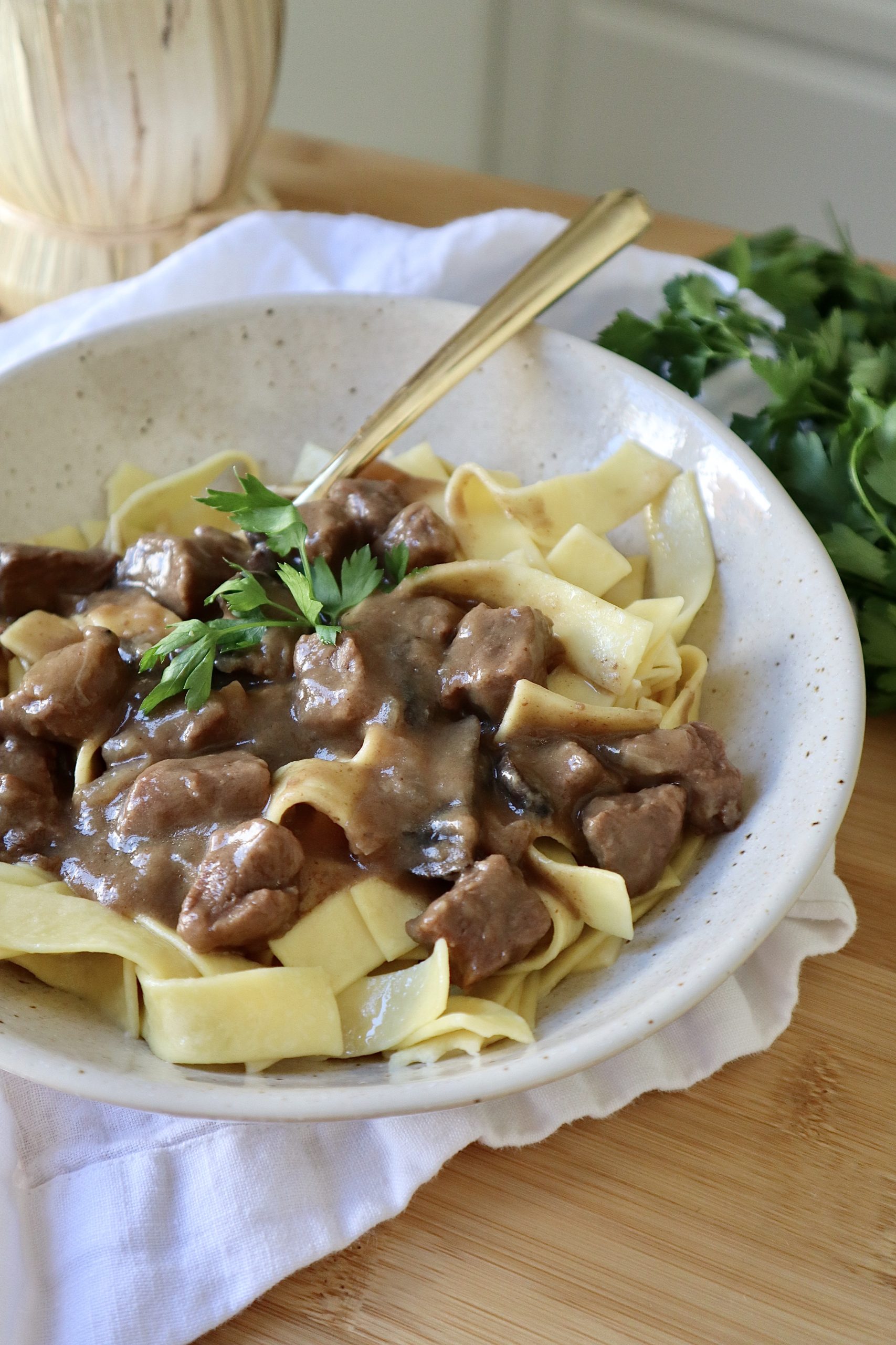 beef and noodles