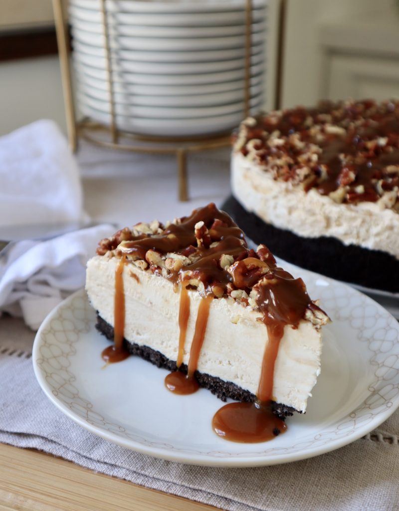 No Bake Turtle Cheesecake Recipe