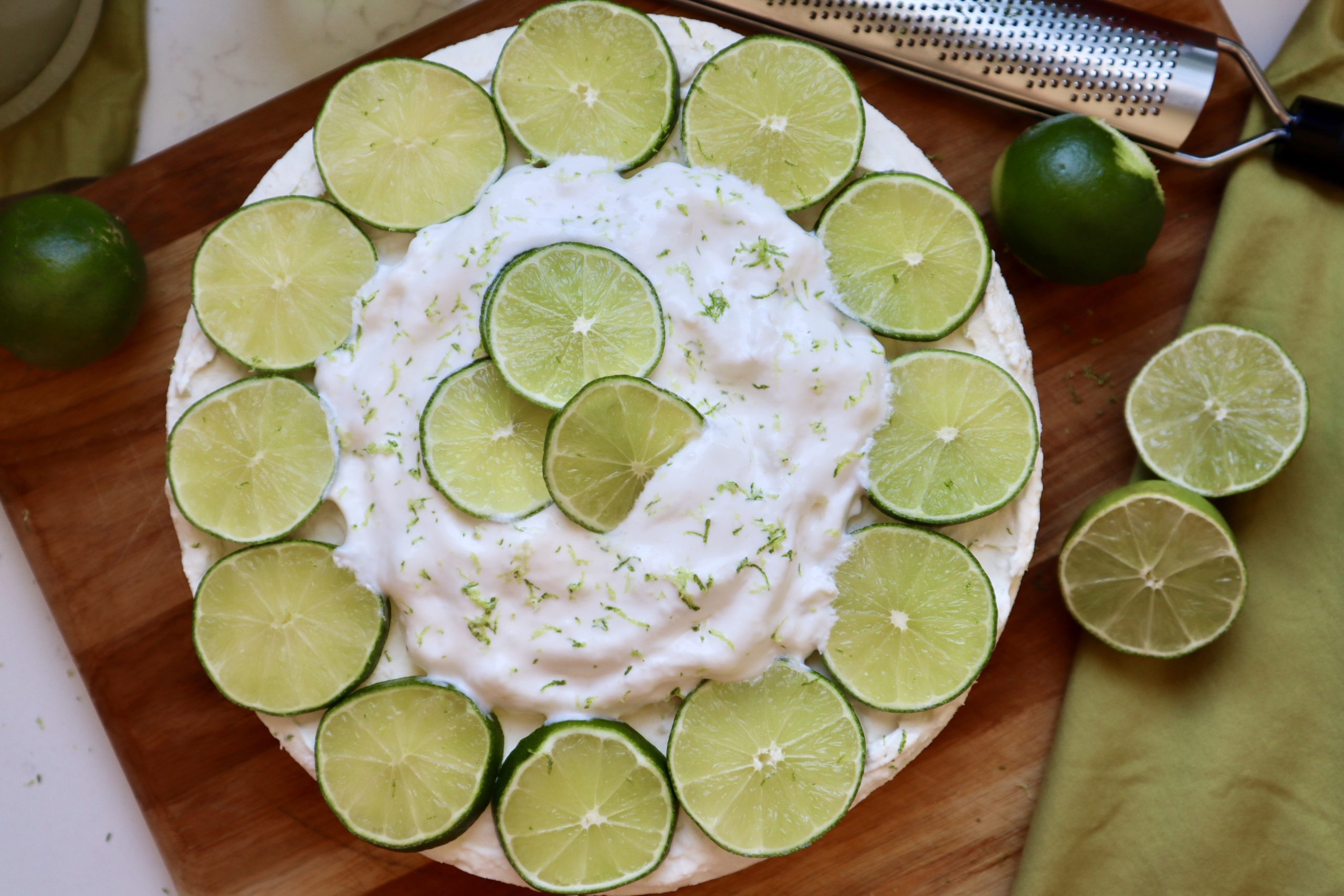 no-bake key lime cheesecake