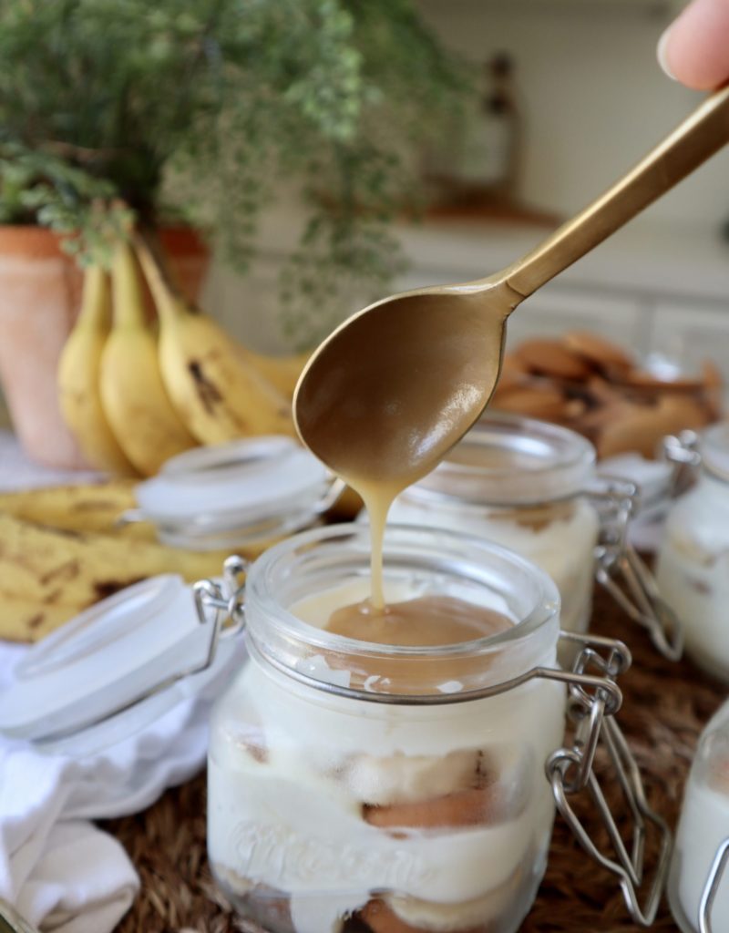 Banana Pudding with Salted Caramel Sauce Recipe