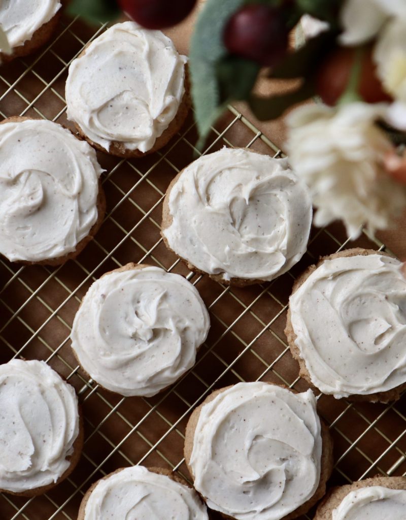 Chai Sugar Cookies with Brown Butter Frosting Recipe