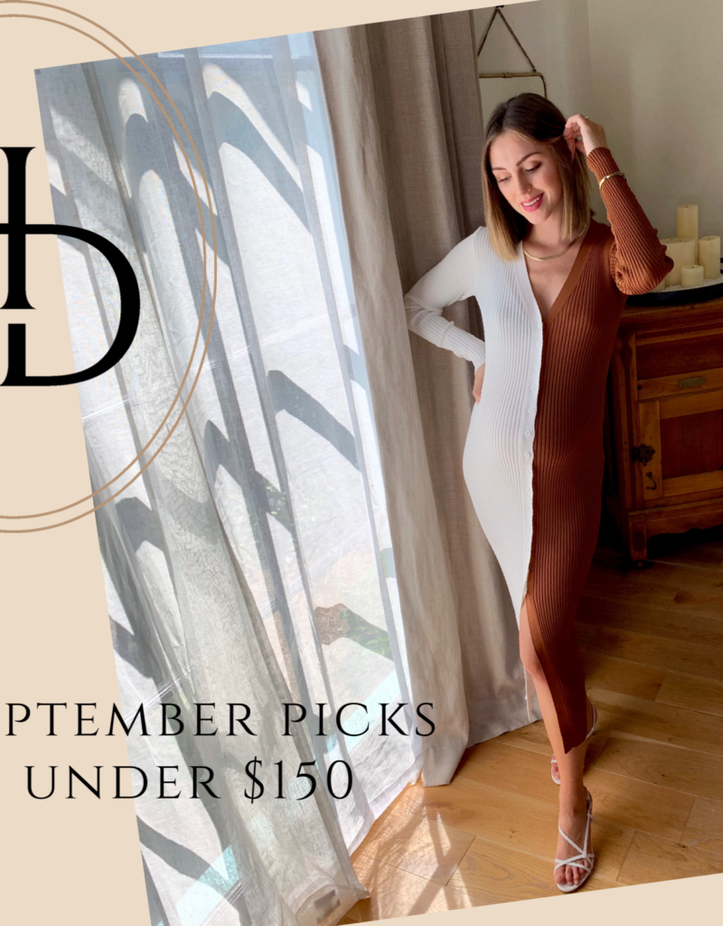 September Fashion Finds Under $150