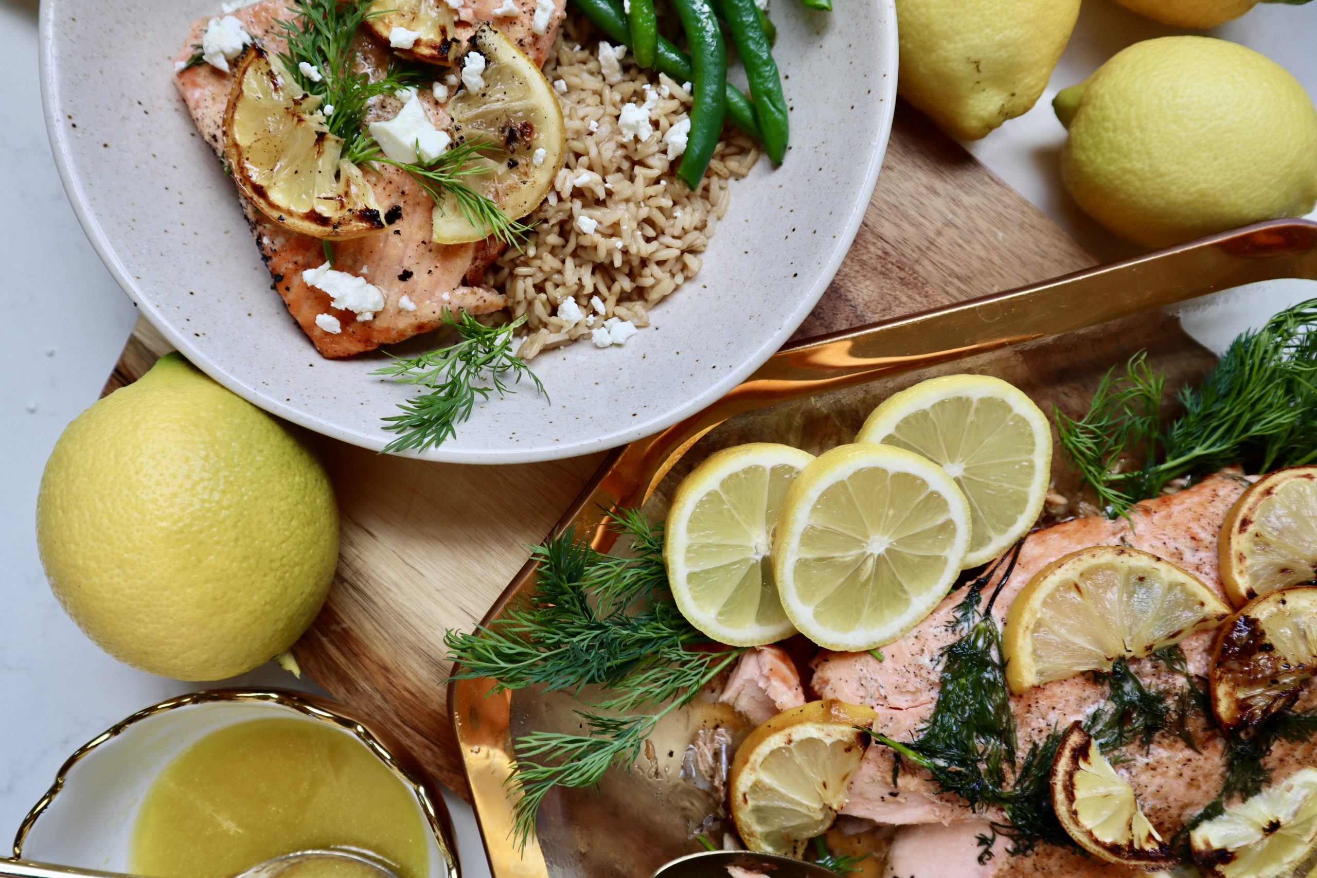 lemon dill salmon