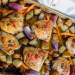 Garlic Herb Roasted Sheet Pan Chicken & Veggies Recipe