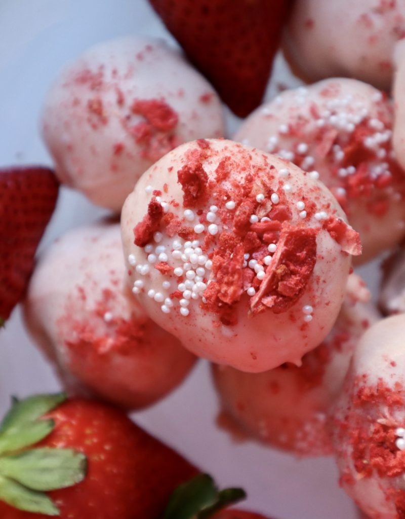 Strawberry Cheesecake Truffle Recipe