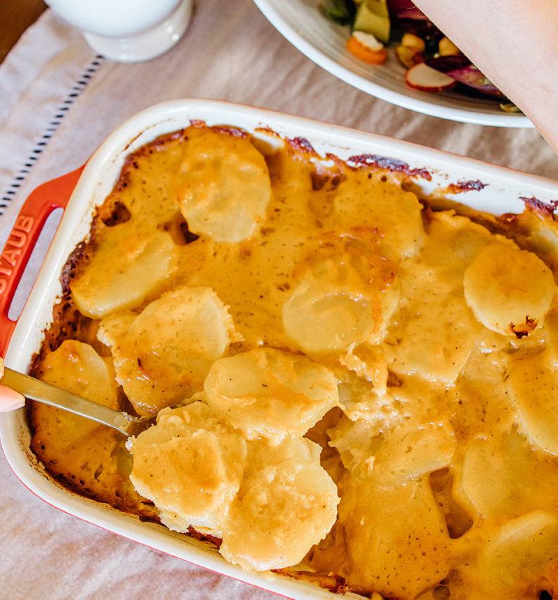 Classic Scalloped Au gratin Potato Recipe