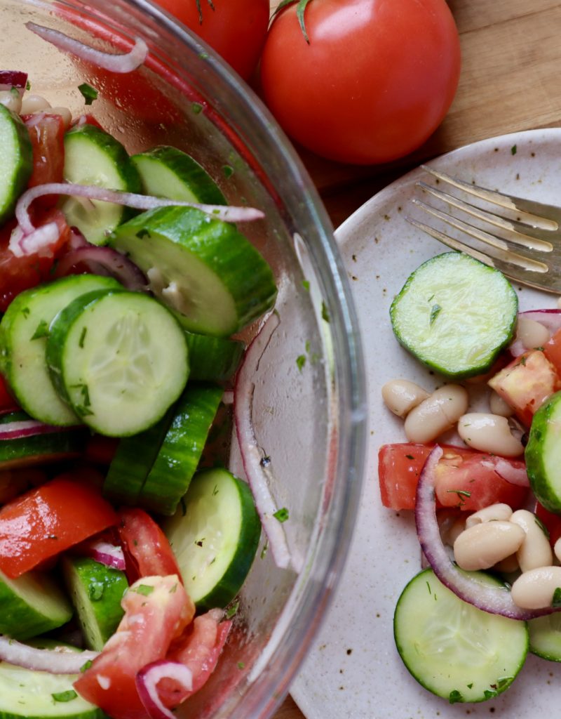 Cucumber and Tomato Salad Recipe