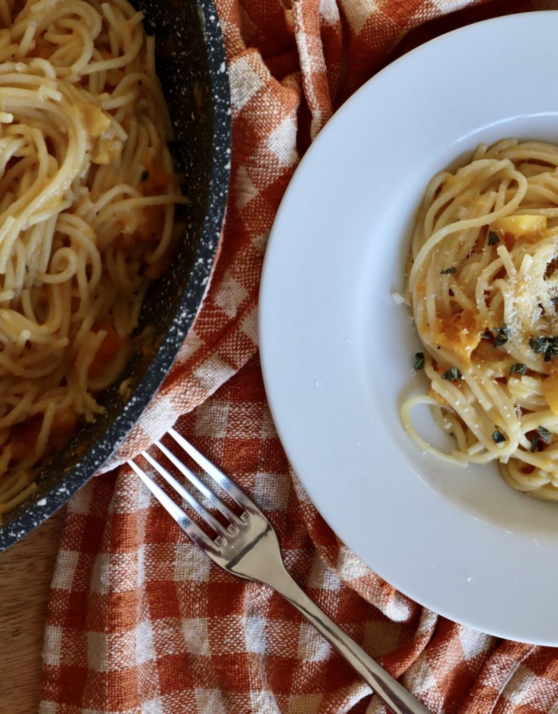 One Pot Butternut Squash Pasta Recipe