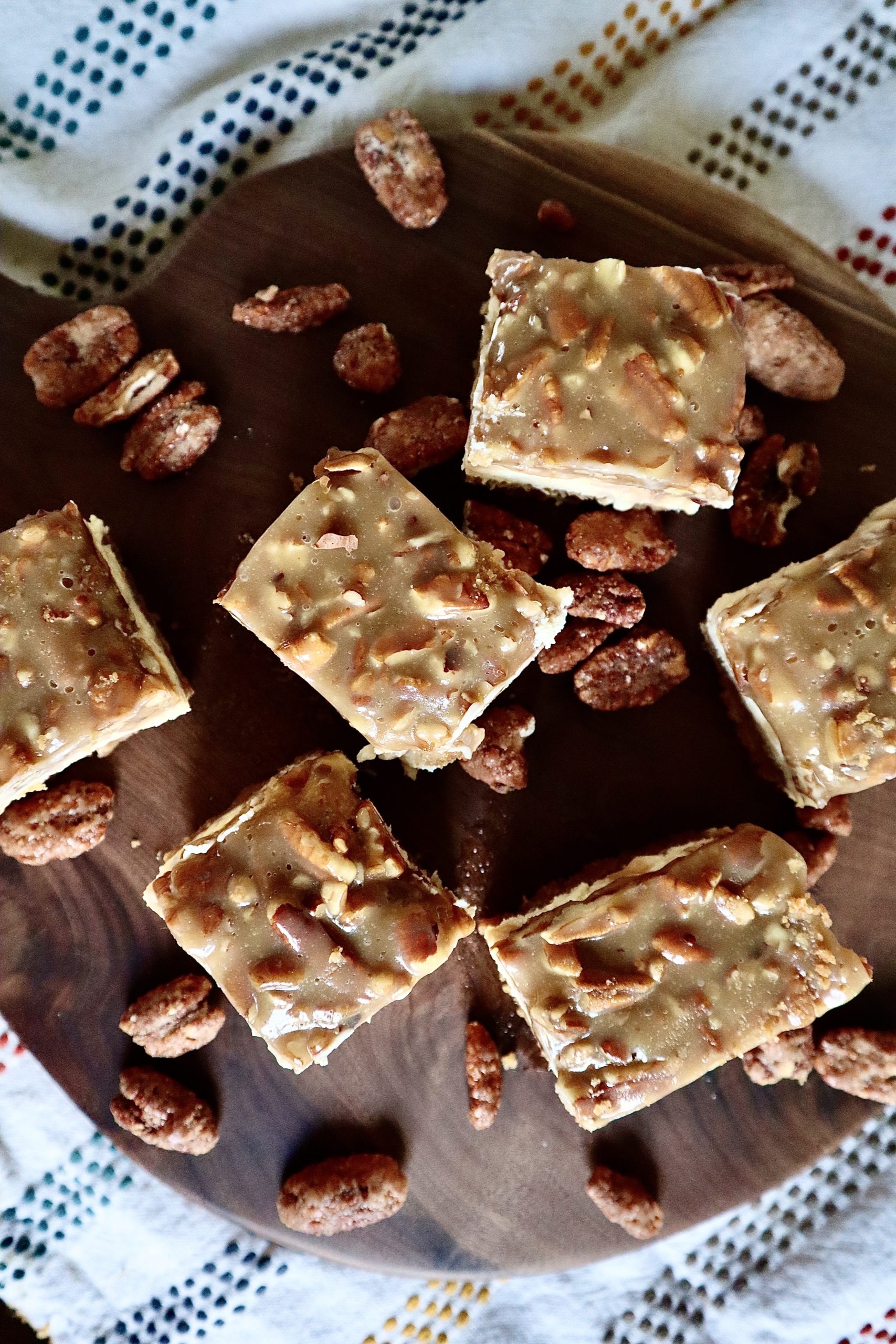 pecan pie cheesecake bars