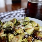 maple roasted brussels sprouts