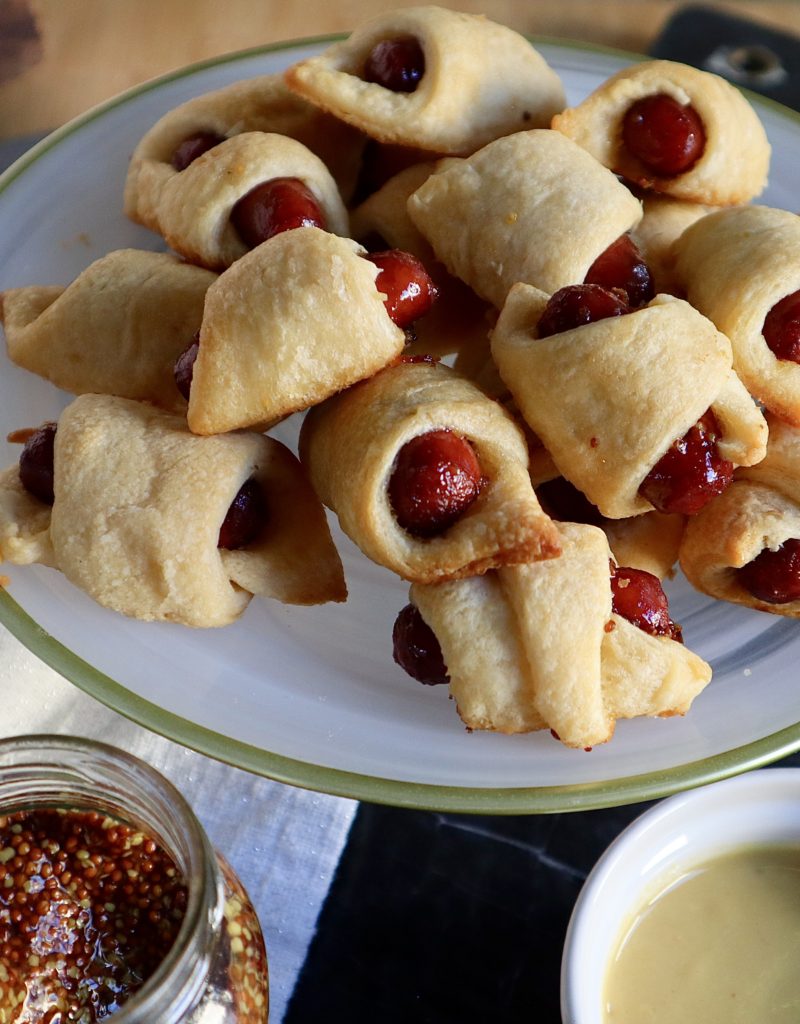 fancied up pigs in a blanket