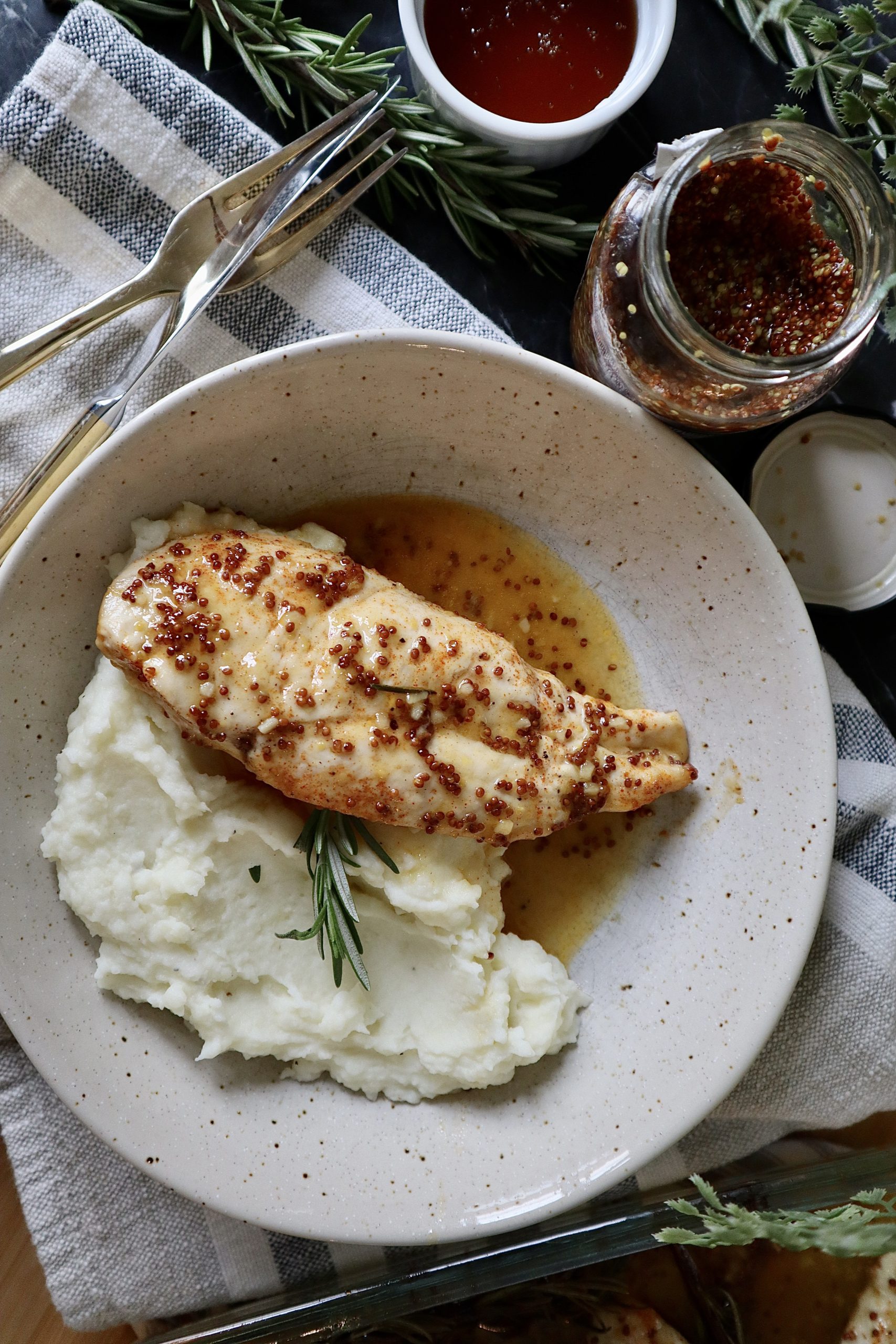 easy honey dijon chicken