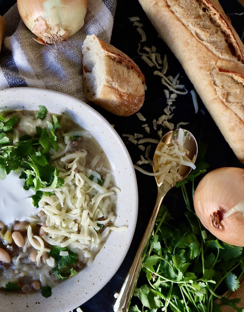 easy white bean chili