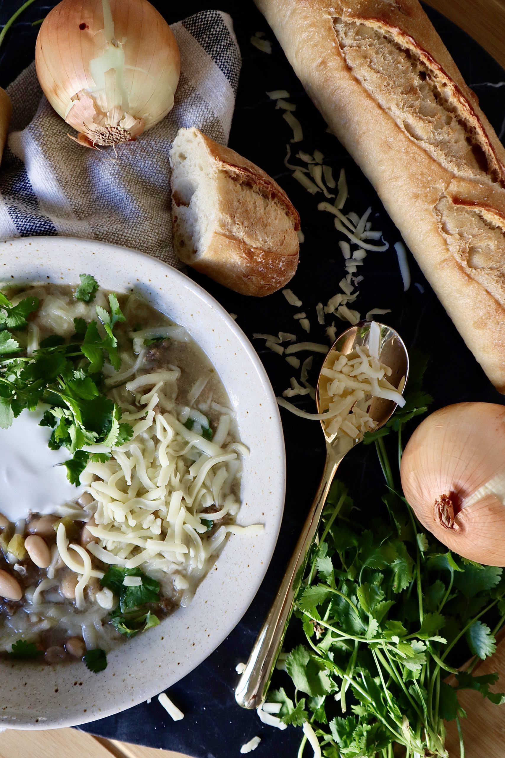 easy white bean chili 