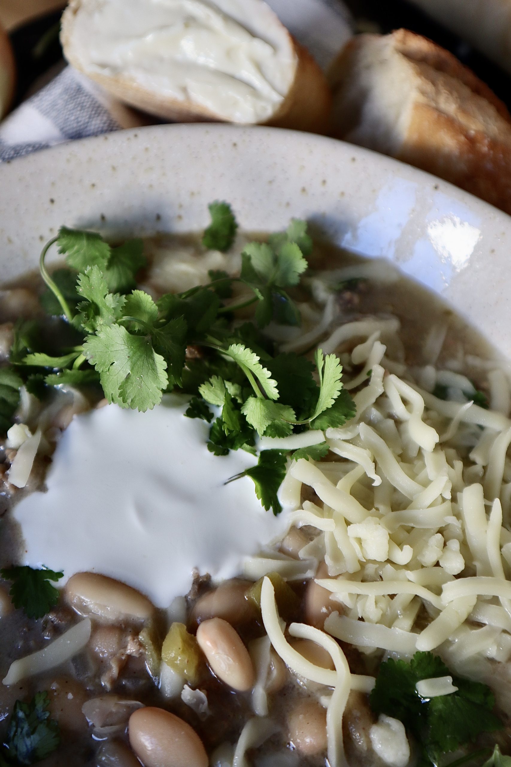 easy white bean chili 