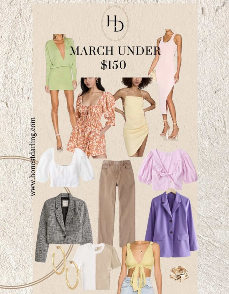 march fashion finds under $150