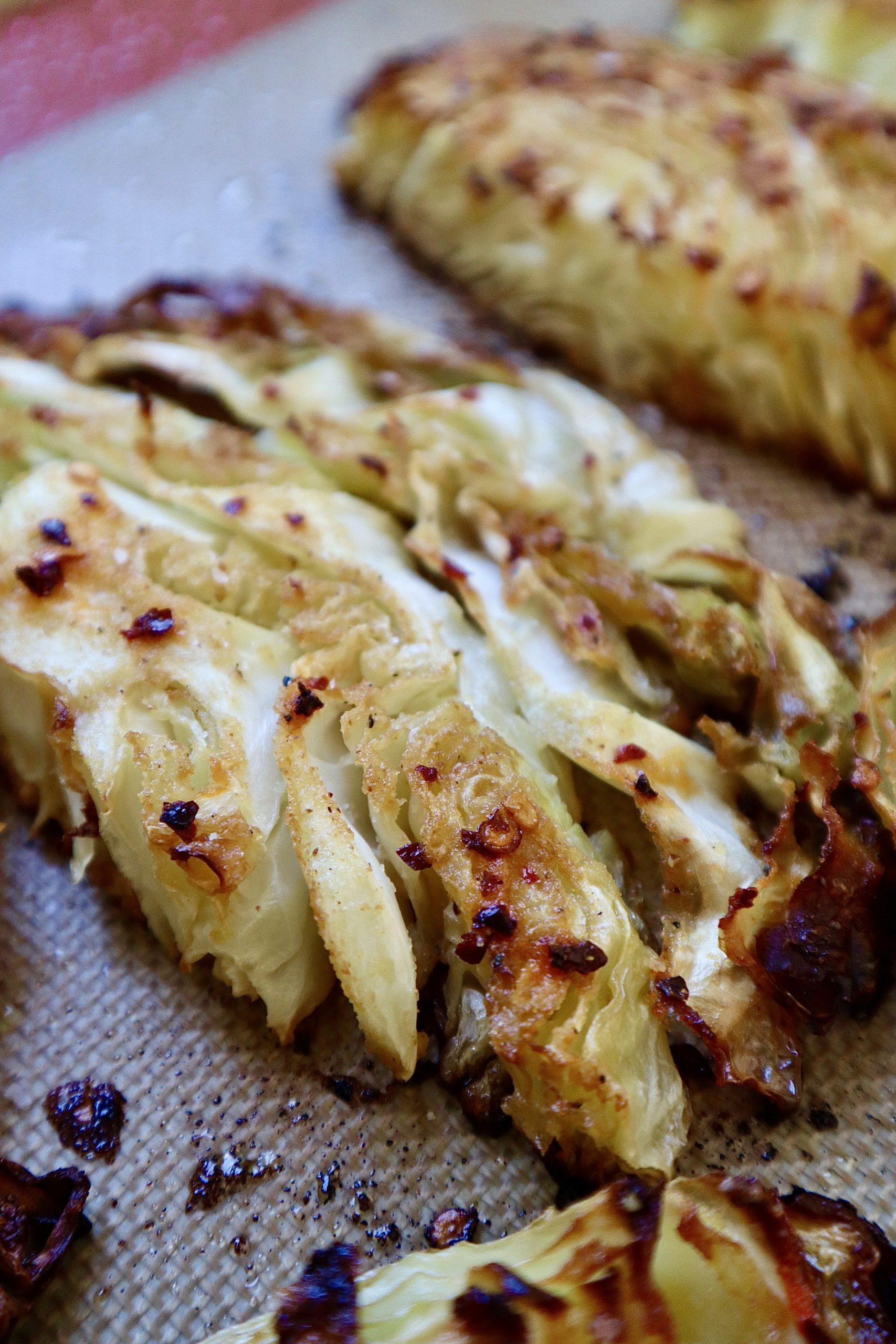 oven roasted cabbage