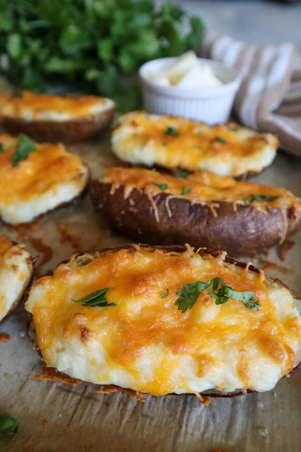 The Best Twice Baked Potatoes - Honest Darling