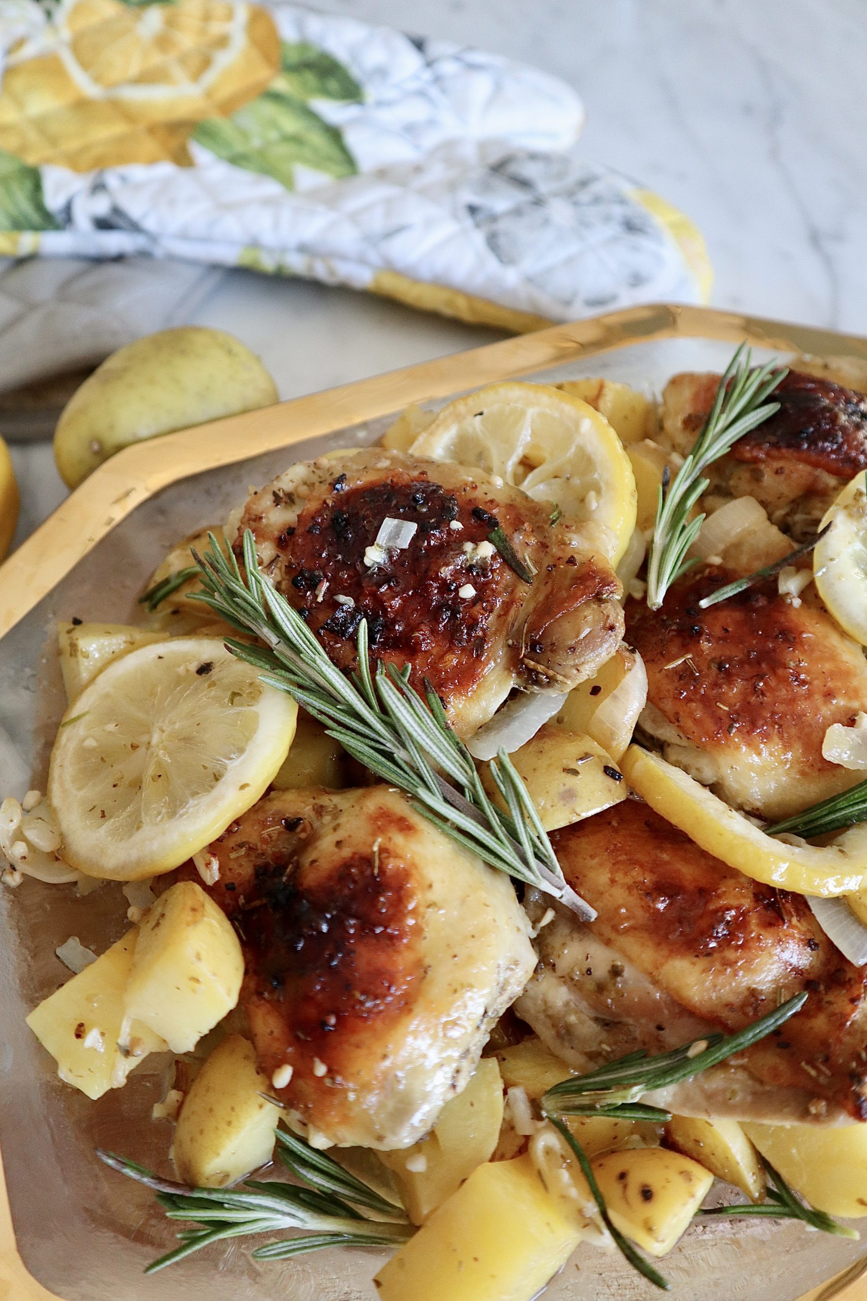 Baked Lemon Chicken and Potatoes