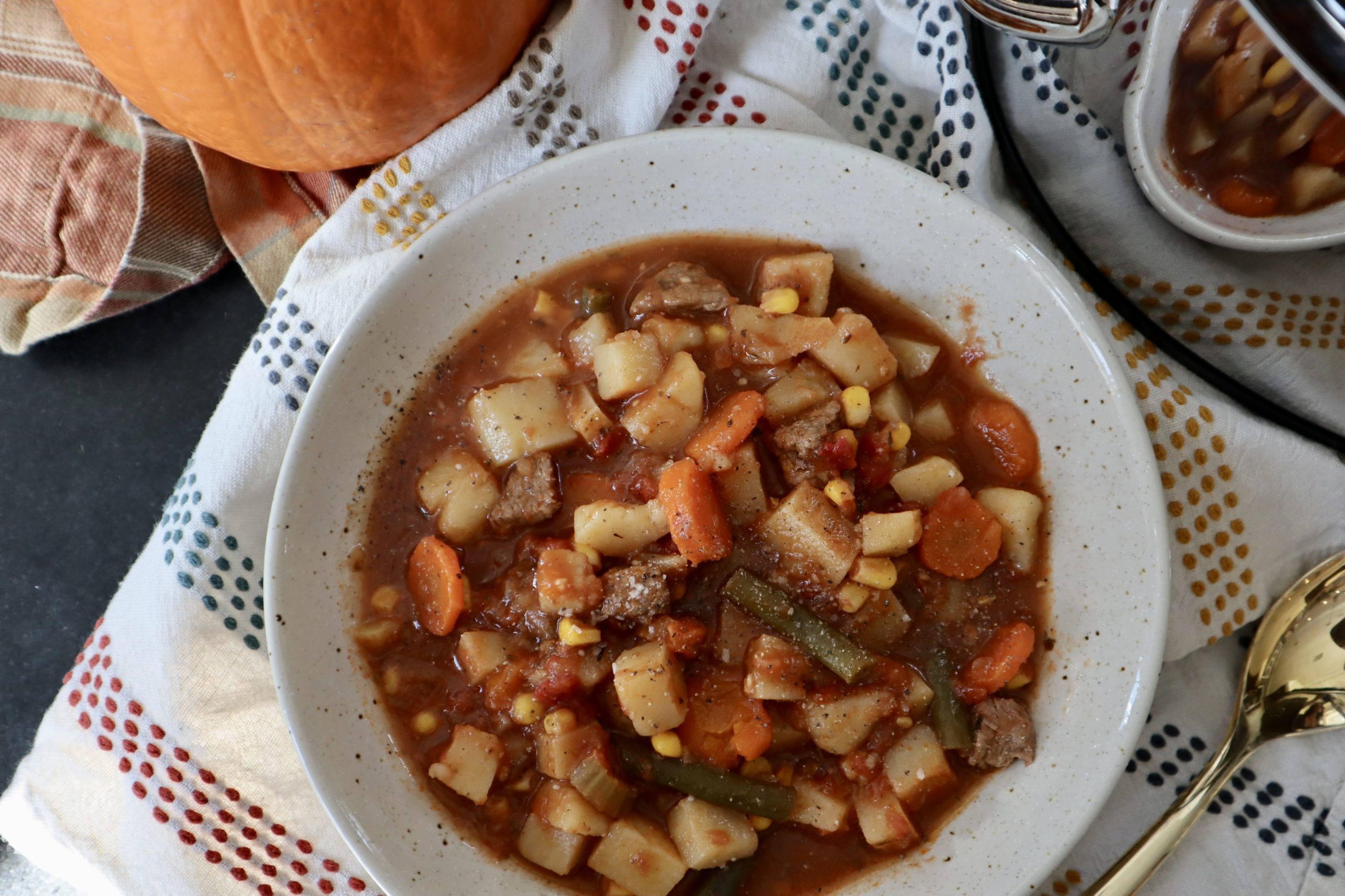 crockpot beef and vegetable soup